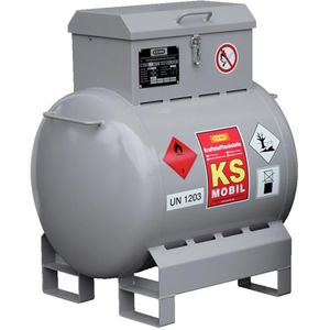 CEMO Tankanlage 10755, mobil, mit ADR-Zulassung, 200 Liter, mit 12V Elektropumpe, Benzin
