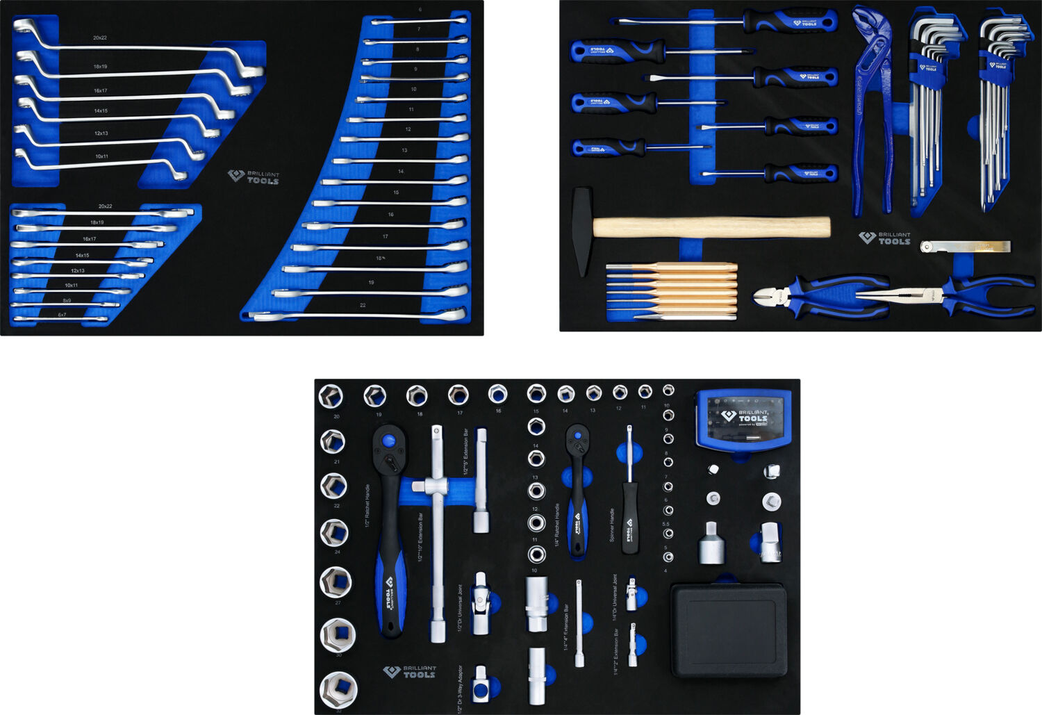 Brilliant Tools Werkzeugsatz Bt157164