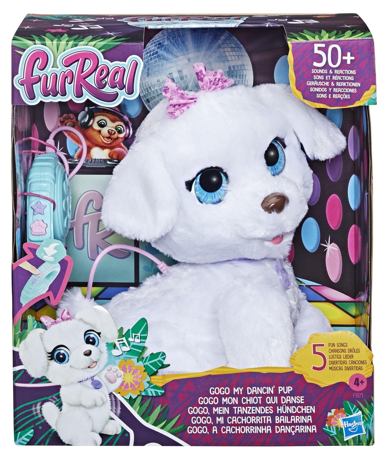 Hasbro FurReal Gogo Dansende Hond Pluche Knuffel
