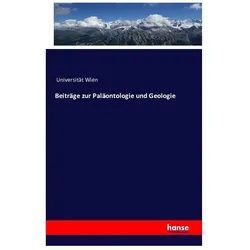 Beiträge zur Paläontologie und Geologie, Fachbücher von Universität Wien