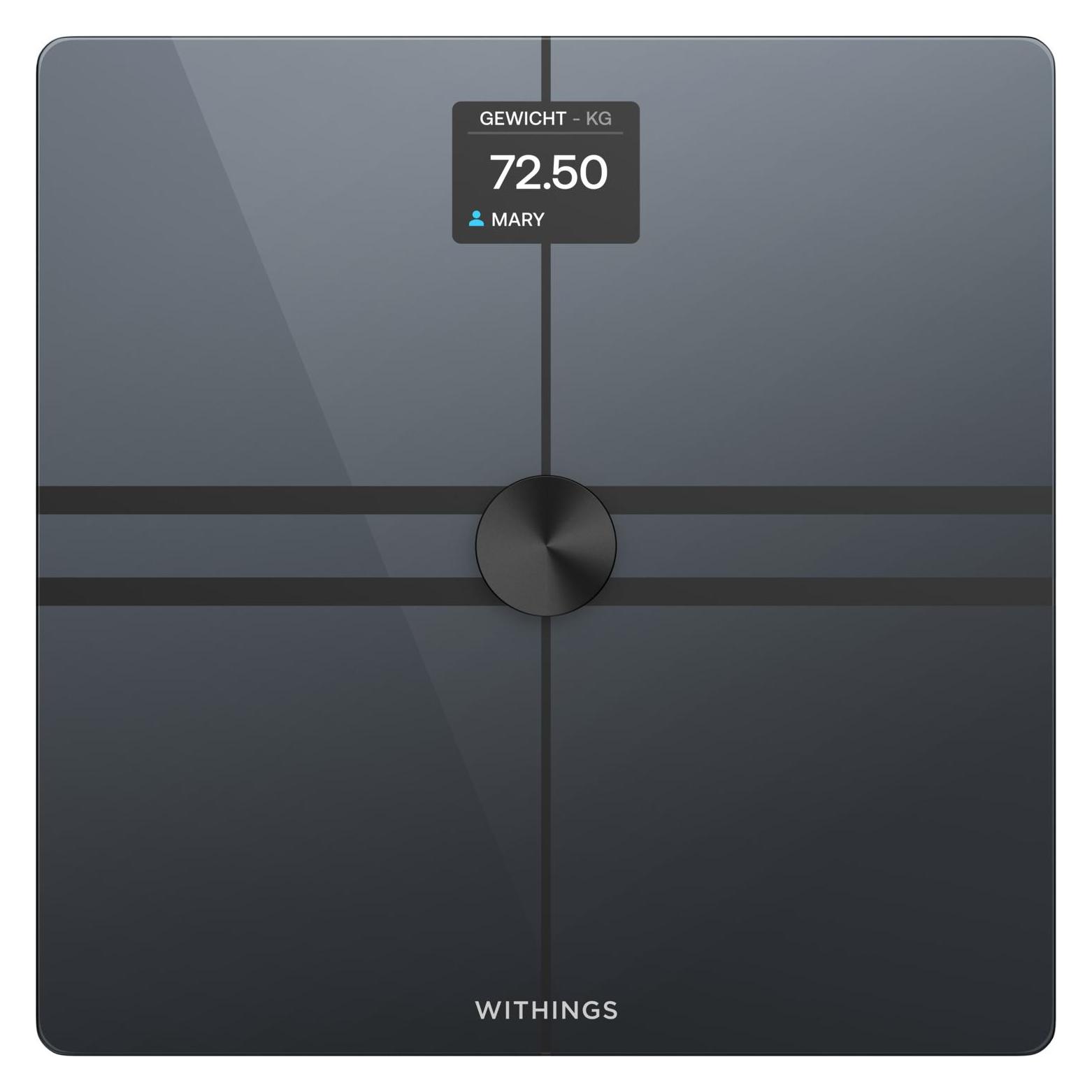 Withings Body Comp (200 kg) (WBS12-BLACK-ALL-INTER)