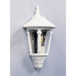Konstsmide Virgo 569-250 Außenwandleuchte Energiesparlampe, LED E27 60 W Weiß