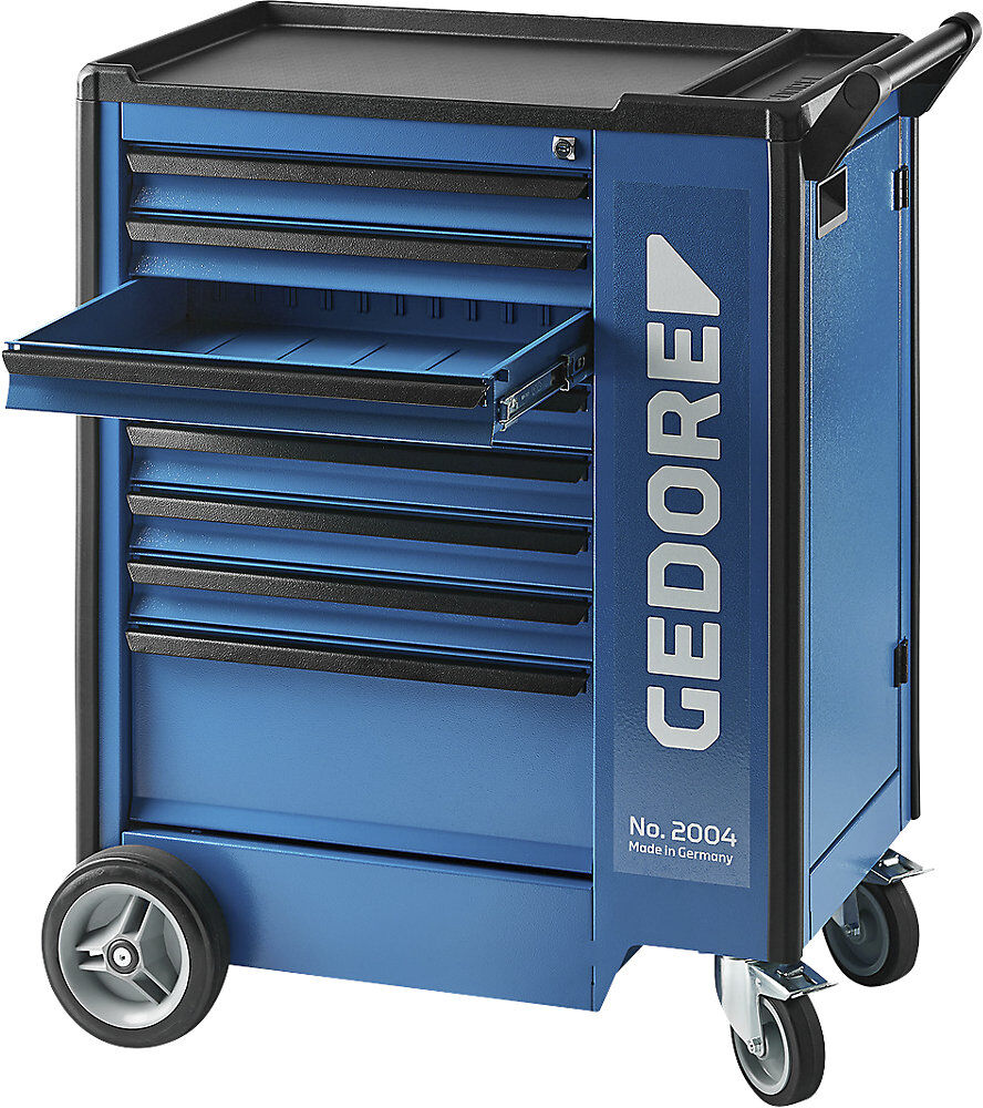 Werkzeugwagen 2004, 8 Schubladen, HxBxT 985 x 875 x 605 mm GEDORE
