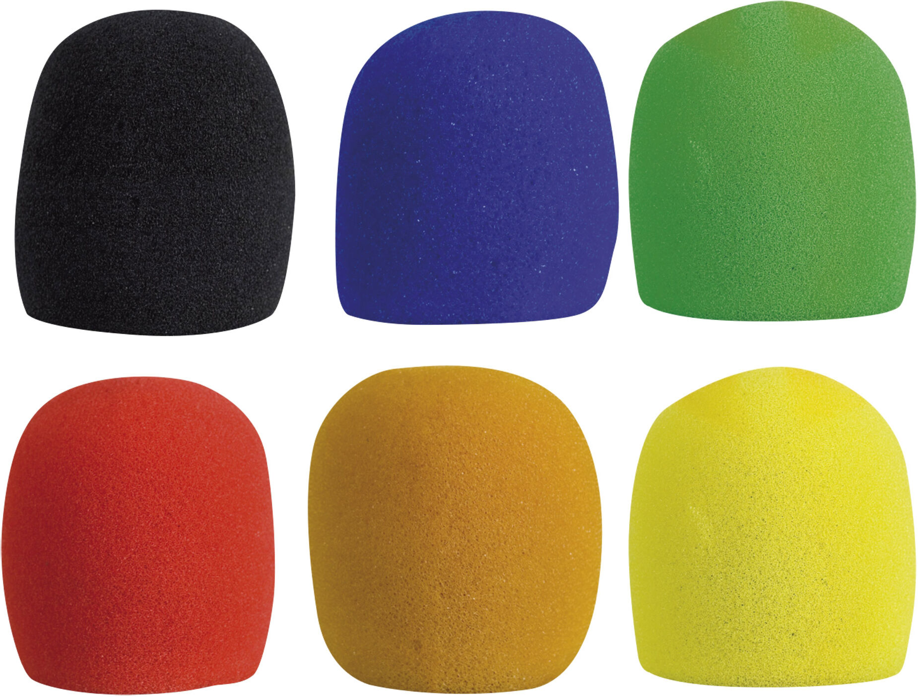 Showgear Dws-56 – Mikrofon-Windschutzset, 6-Teilig – Mehrfarbig