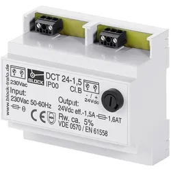 Block, Systemstromversorgung, DC-Netzteil DCT12-1