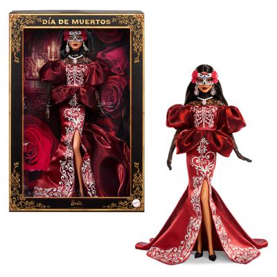 Anziehpuppe BARBIE "Barbie - Día De Muertos", rot (bunt), Puppen, Kinder, Sammlerpuppe
