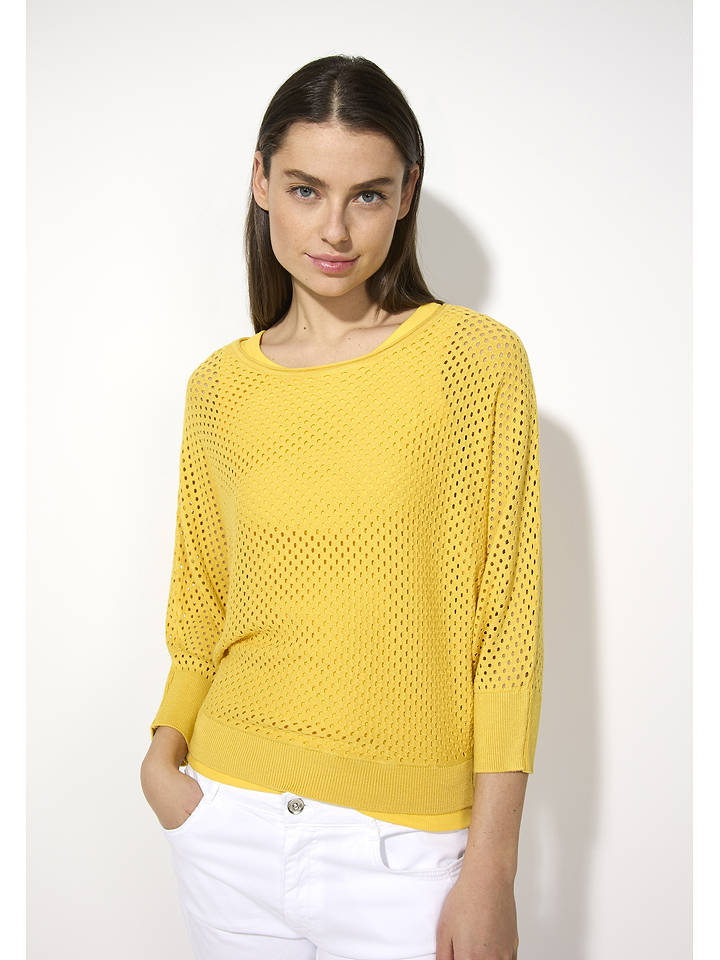 More & More Pullover in Senf - 36