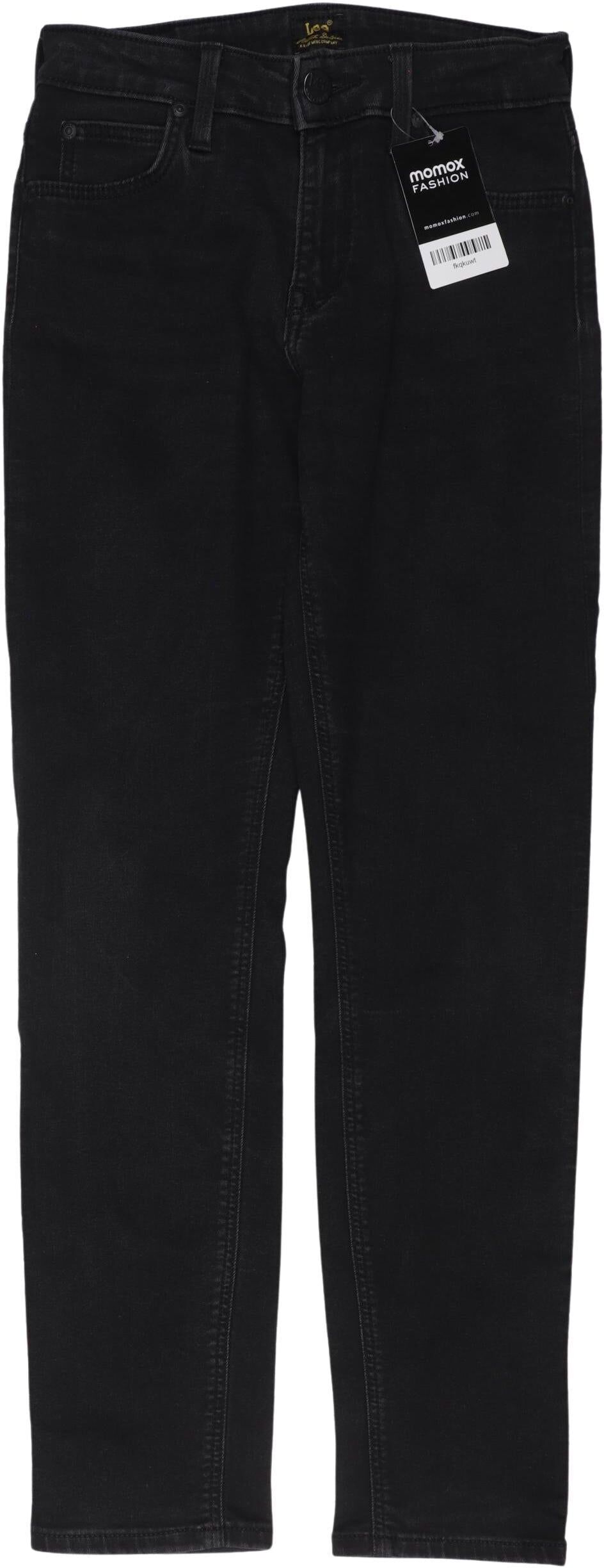 Lee Damen Jeans, Schwarz, Gr. W26, Baumwolle / Synthetik / Viskose / Seide - Second Hand