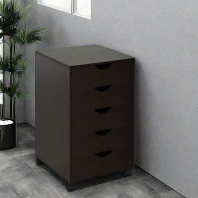 VIVIADORE 5 Drawer Rolling File Cabinet with Storage Organizer,Mobile Filing Cabinet with Locking Wheels