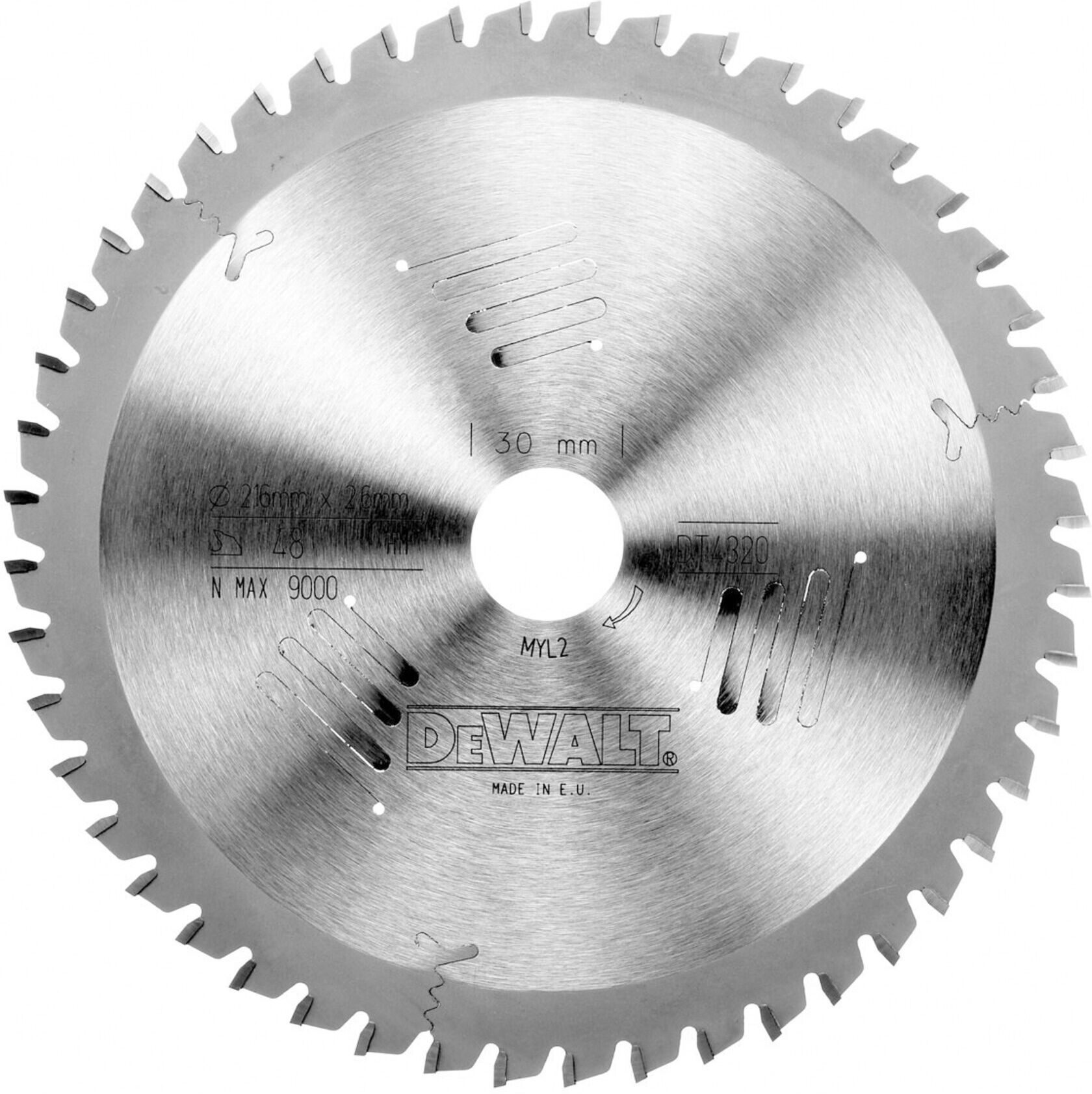 DEWALT Kreissägeblatt stationär 305/30mm 36WZ (DT4330-QZ)