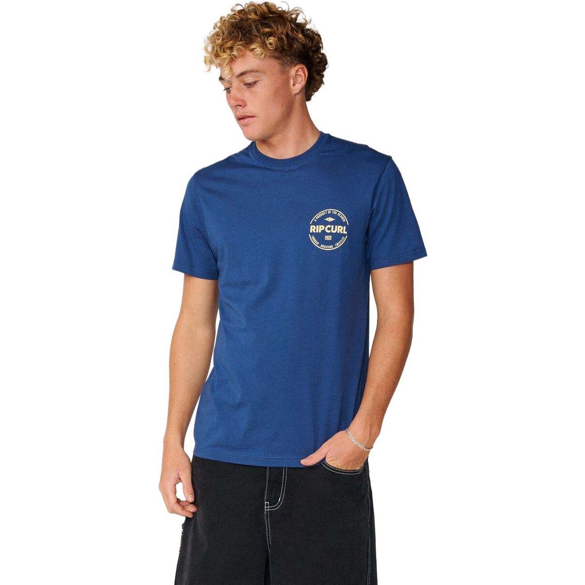 RipCurl Staple Tee light navy (2359) L 12RMTE-2359-L