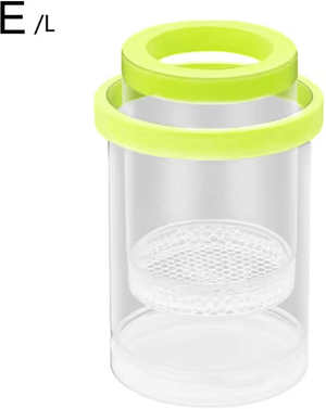 Inspire Curations Floating Fish Breeding Isolation Box For Aquarium Fry & Livebearers l Yellow