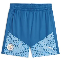 PUMA Manchester City FC Trainingsshorts Herren 06 - lake blue/team light blue XL