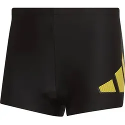 ADIDAS Badehose 3 BARS BX, Größe 3 in Schwarz Schwarz