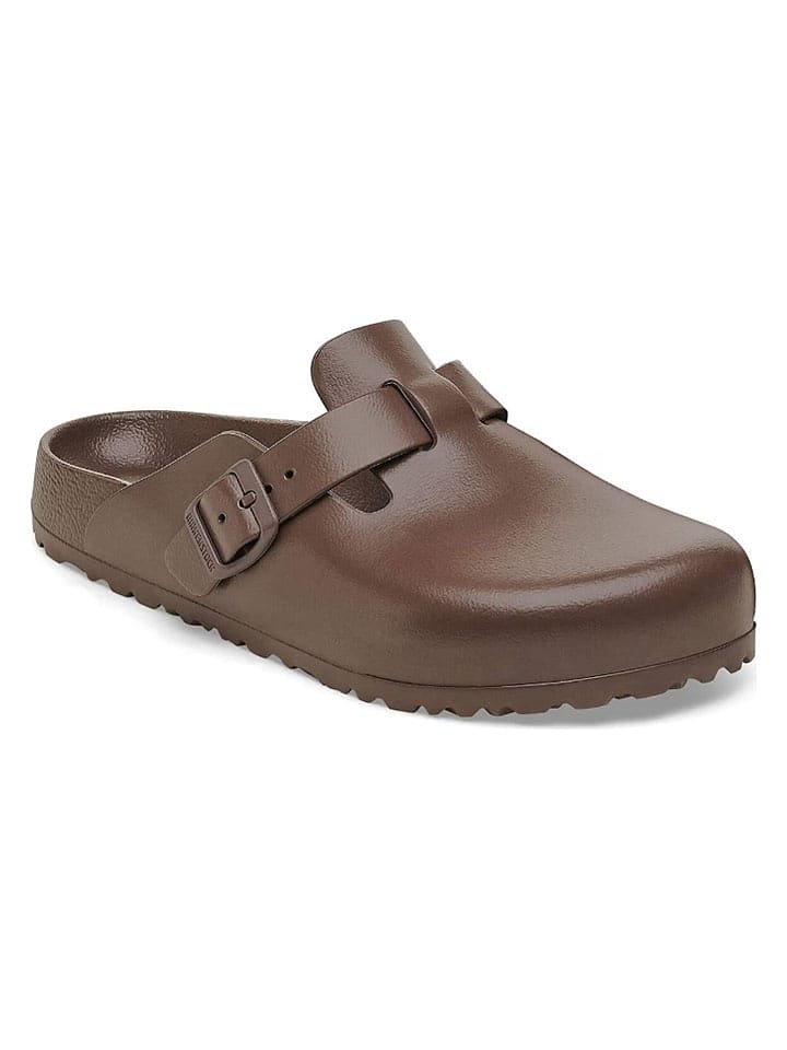 Birkenstock Clogs "Boston" in Braun - 36