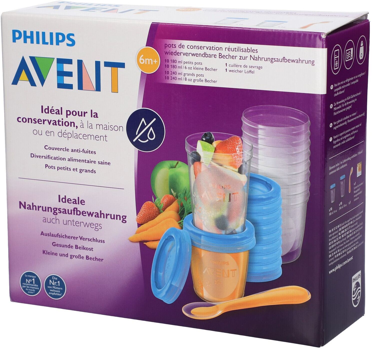 Philips Avent Via Natural Hapjesset 1 St Schnuller