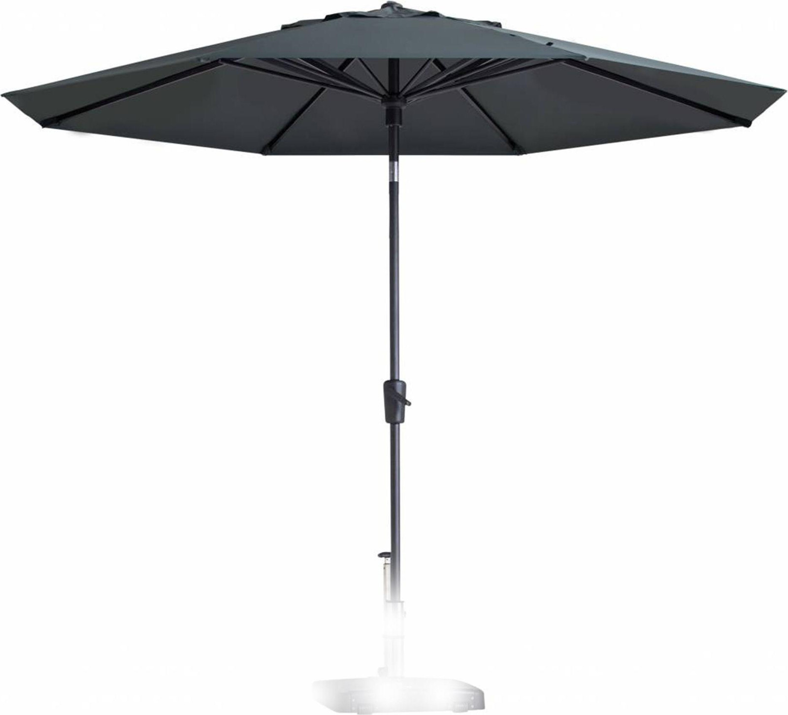 Madison Paros ronde parasol, 300 cm, grijs