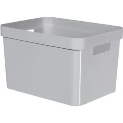 Box infinity RECYCLING 30L (LBH 55,40x37,30x17,80 cm) - grau - LBH 55,40x37,30x17,80 cm