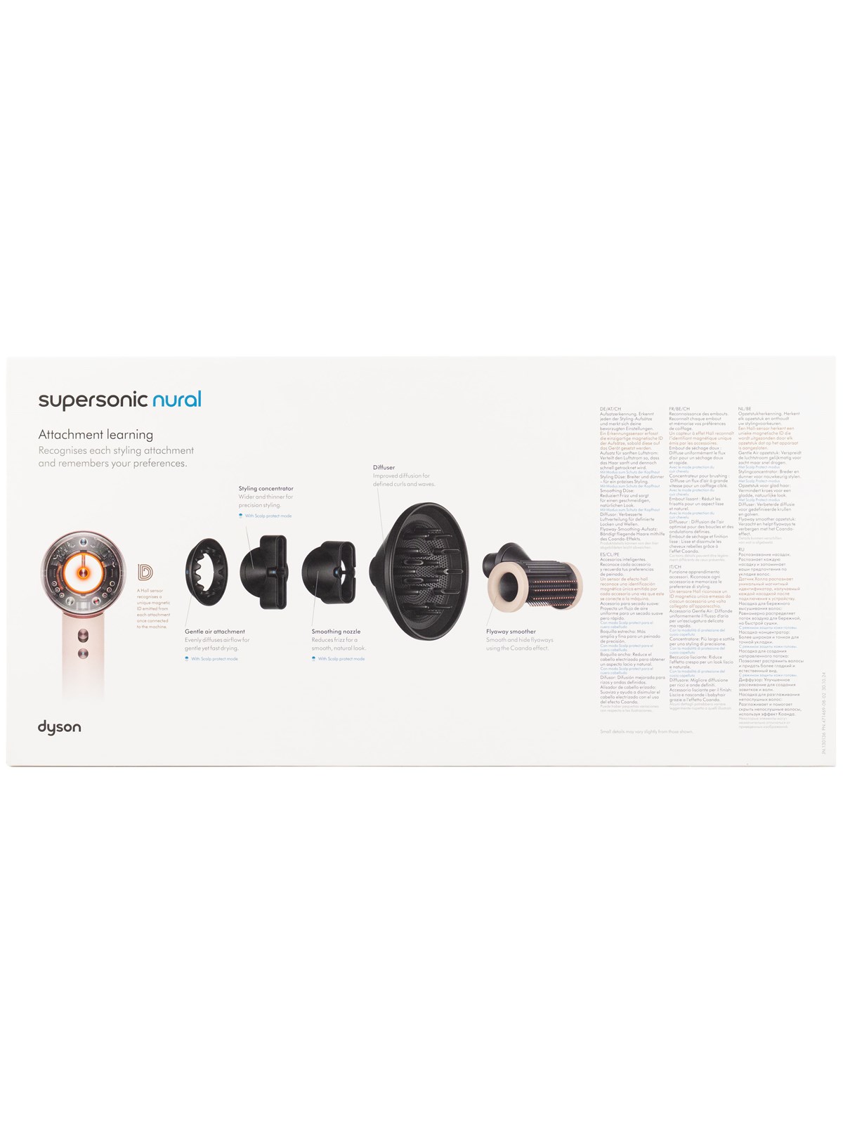 Dyson Haartrockner / Föhne Supersonic Nural hair dryer Ceramic Pink/Roségold - 1600 W