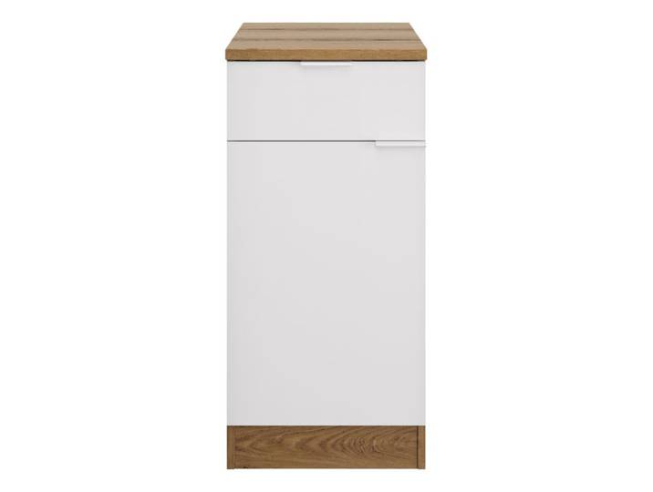 Bas 40 cm 1p 1t EDEN chêne - blanc