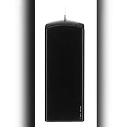 Kopschitz Kerzen Kerzen Quadratische Kerzen (Quader Kerzen) Schwarz, 300 x 70 x 70 mm, 4 Stück