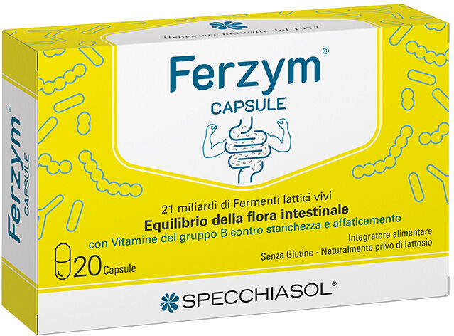 Ferzym Specchiasol  20 Capsule