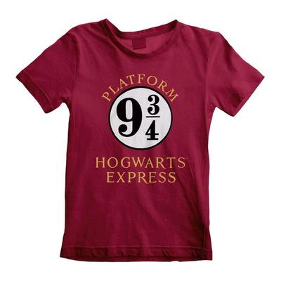 Harry Potter Kinder Hogwarts Express Kastanienbraunes T-Shirt 7-8 Jahre