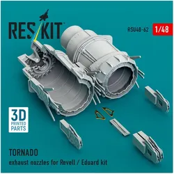 ResKit TORNADO exhaust nozzles for Revell / Eduard kit (3D Printed)