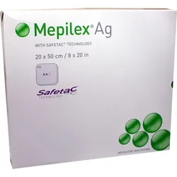 Mepilex Ag 20x50cm 2 ST