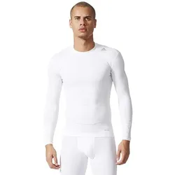 adidas TechFit Langarmshirt weiß