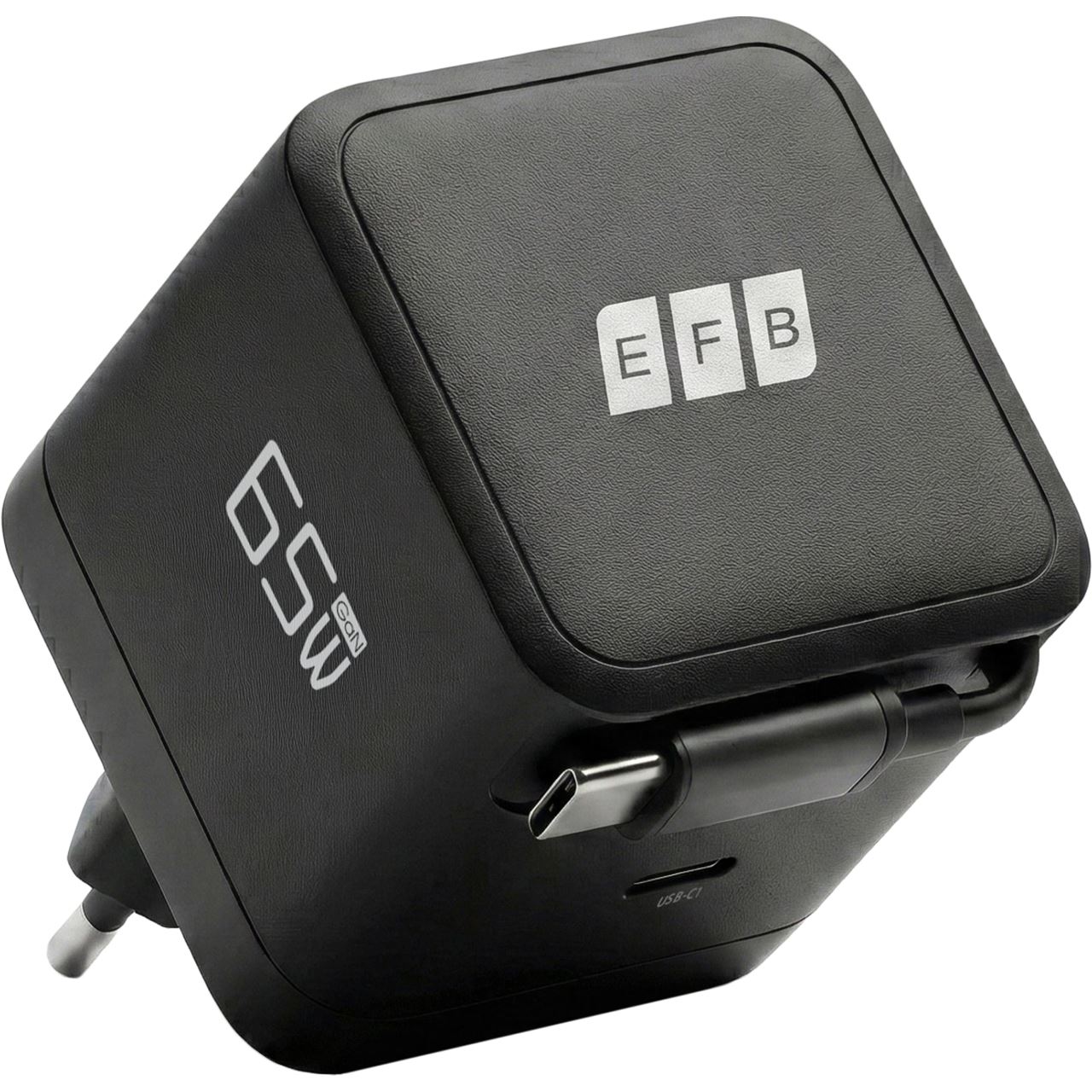 EFB Elektronik Ladegerät 65W 1xUSB-C PD3.0 GaN QC3.0