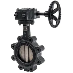Danfoss VFH2-LG DN125 Hand-Absperrklappe Endflansch Schneckenrad kvs=874