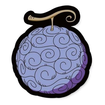 Klaus Hering 5464412093 - One Piece Soft Velboa Konturenkissen, One Piece, 35x32cm