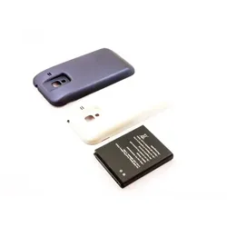 Akku für Samsung Galaxy Ace 2 i8160, Hochleistung mit Deckel Weiß und Dunkelblau, wie EB425161LV