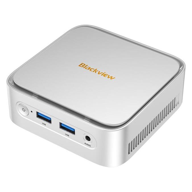 Blackview MP50 (Mini PC, AMD 3500U - 512 Go, 16 Go RAM) Argent (AMD Ryzen 5 3500U) (MP50/3500U/16GB/512GB/W11P/Silver)