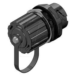 USB IK10141 - USB-Inlinekupplung, Buchse, Kunststoff
