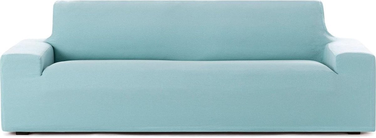 Bi-elastische bankovertrek voor 3-zits sofa - Marineblauw