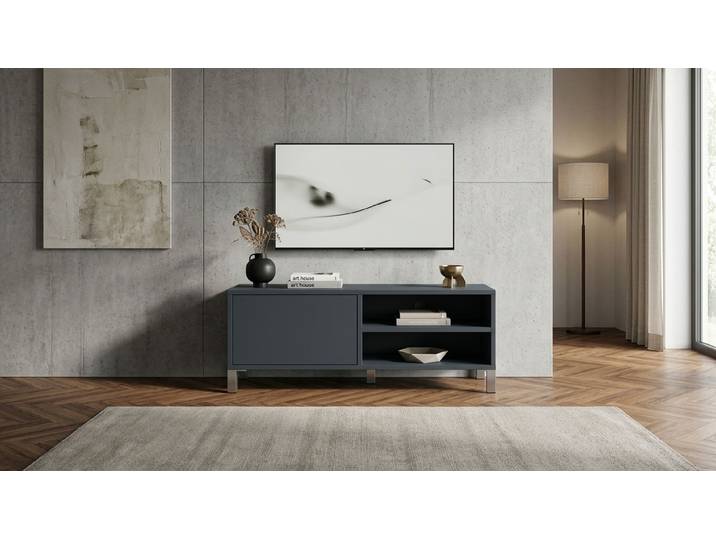 Kleines TV-Sideboard nach Maß Premium Dekore Schwarz