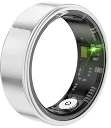 Daily Deals Depot Smart Ring For Sleep Tracking & Motion Monitoring Compatible With IPhone Android Ideal Smart Gift For Women & Men sliver 8