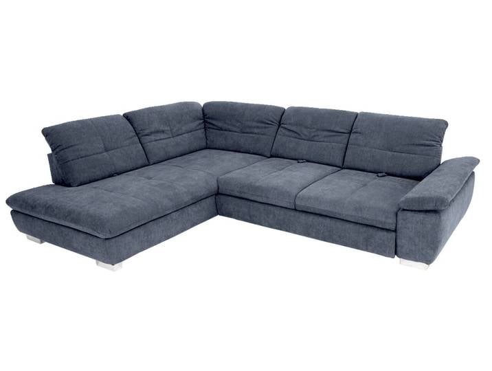 XORA Ecksofa AVOLO, grau, Stoff