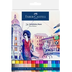 Faber-Castell, Malstifte, Gofa Aqua Dual Marker (24x)