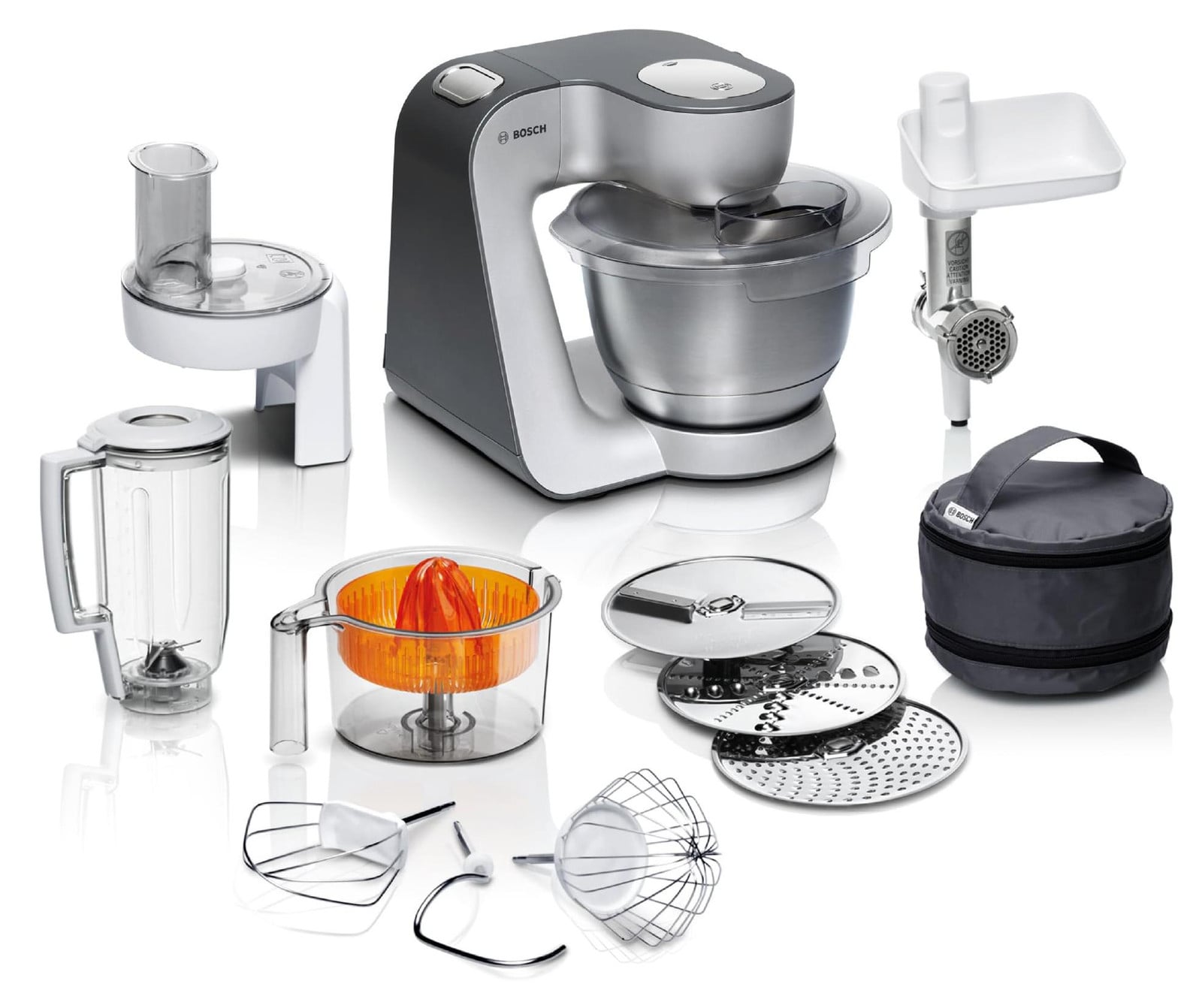 Bosch MUM56340 Keukenmachine, Zilver