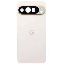 Google Akkudeckel fur Pixel 9 Pro XL, Porcelain White (Google Pixel 9 Pro XL), Mobilgerät Ersatzteile, Weiss