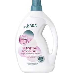 HAKA Weichspüler Sensitive Aloe Vera, nachhaltig, hypoallergen, für Allergiker und Babys, 2 L, 66WL