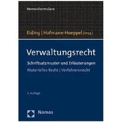 Verwaltungsrecht, Fachbücher von Jochen Hofmann-Hoeppel, Lutz Eiding