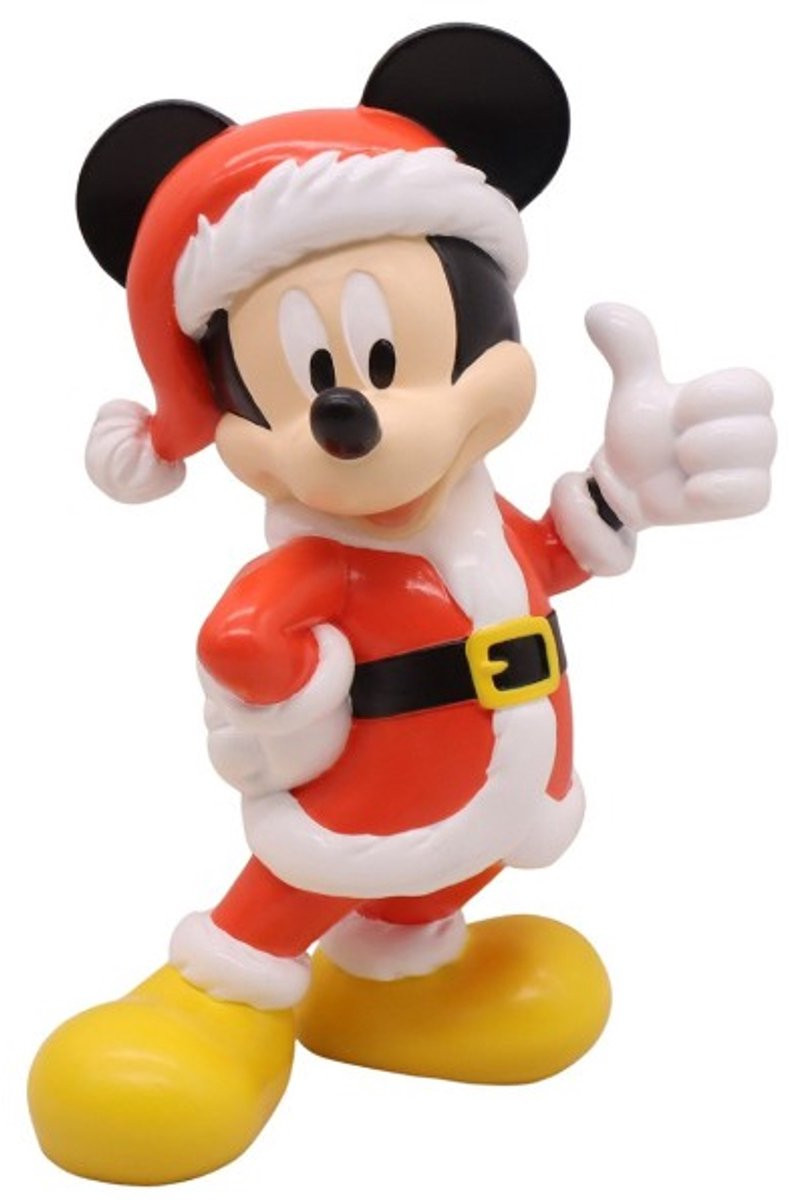 Disney Home 3D Statue Mickey in Santa Suit, 41 cm