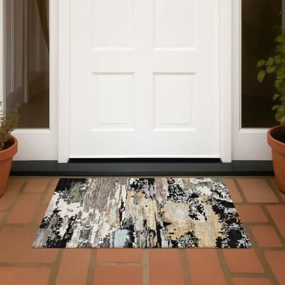 Addison Rugs Machine Washable Indoor/ Outdoor Abstract Emery Chantille Rug