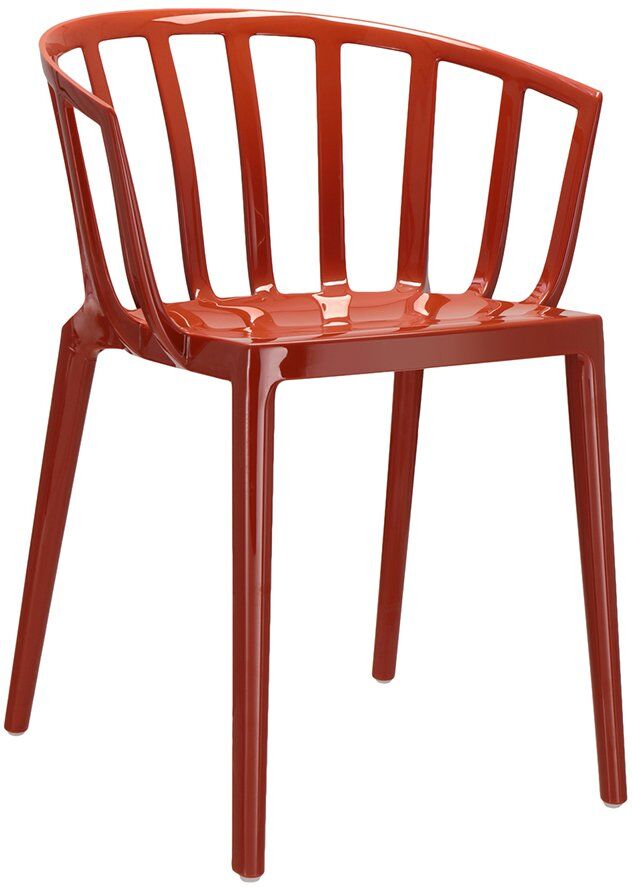 Kartell Venice Armlehnstuhl (rostrot) rostrot