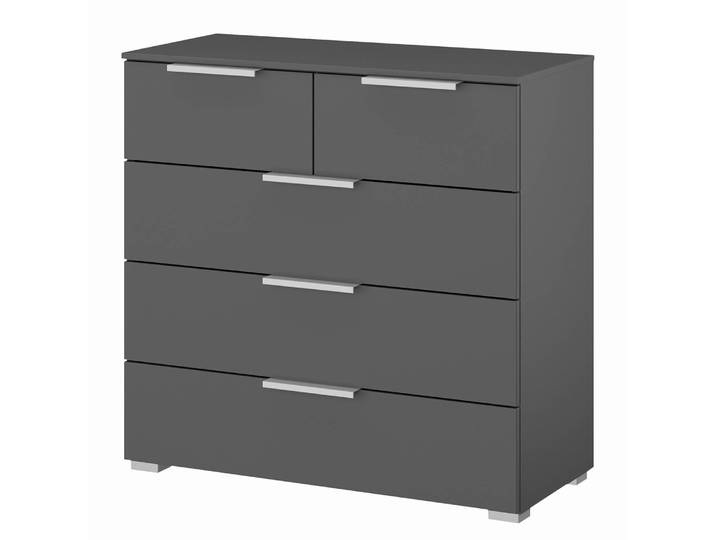 Buffet x3+2 80 x 81 x 42cm Gris/Graphite Aluminium