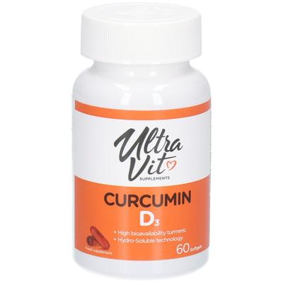 Ultravit Curcumin D3 60 softgels St Kapseln
